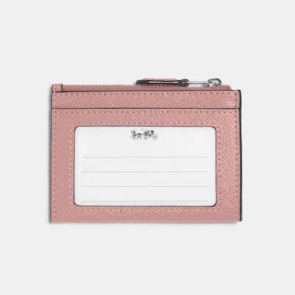 Coach Mini Skinny Id Case - Colour: Light Pink - Brand New - Picture 2 of 2